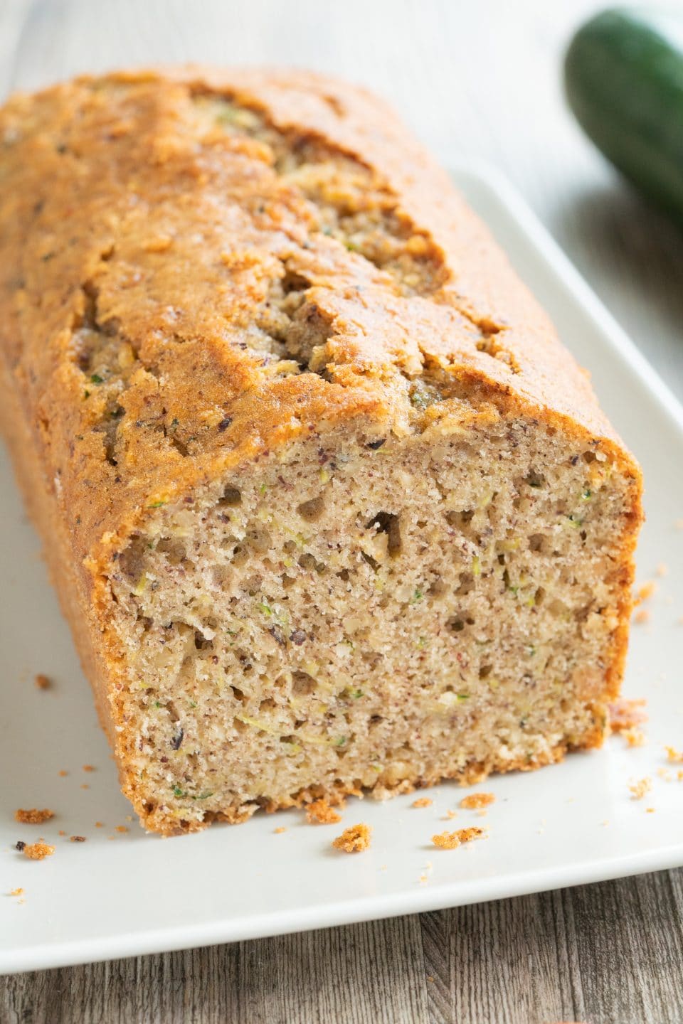 Delicious Zucchini Nut Cake with Hazelnuts | Baking for ...