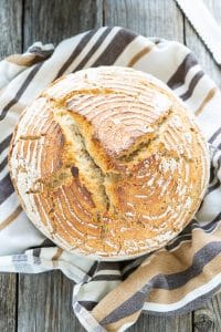 Easy No Yeast Sourdough Bread For Beginners