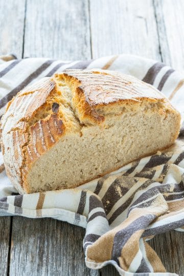 Easy No Yeast Sourdough Bread For Beginners