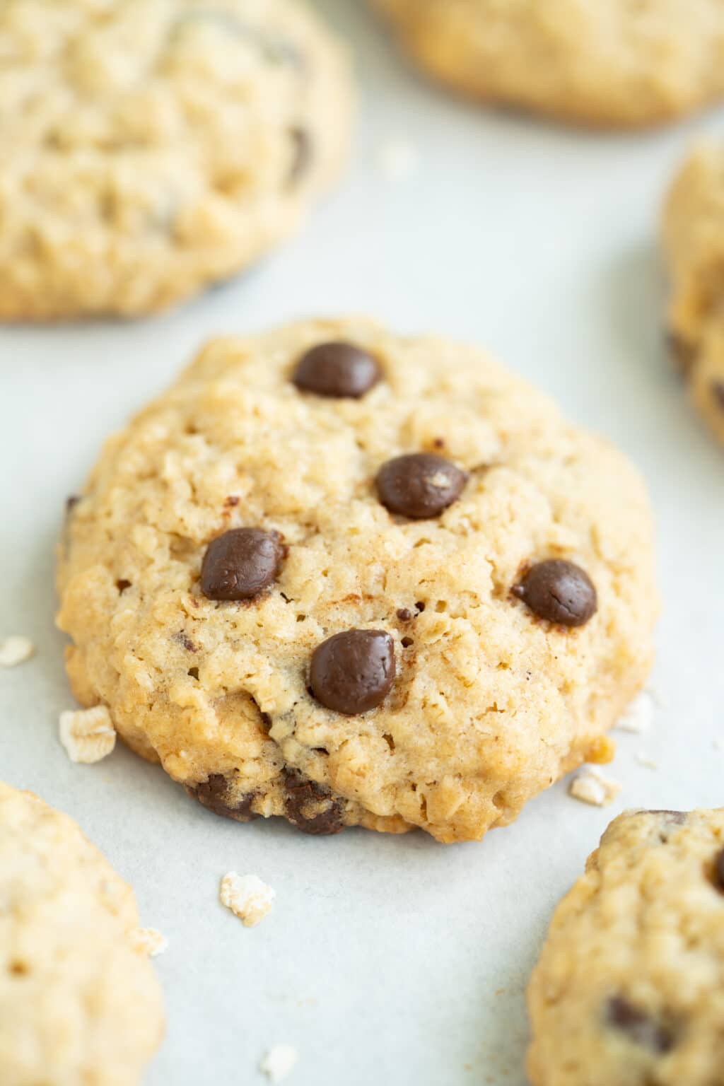 Soft and Chewy Chocolate Oatmeal Cookies | Baking for Happiness