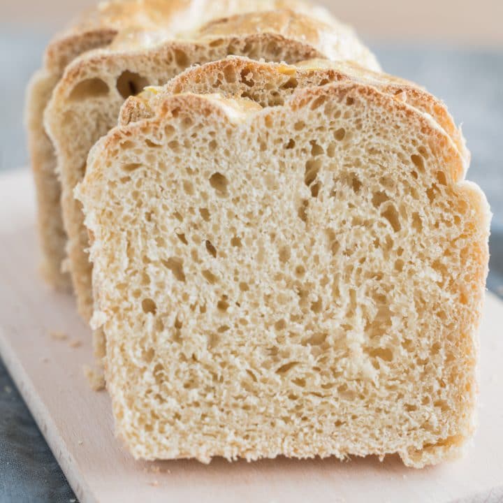 The Best Homemade White Loaf Bread | Baking for Happiness