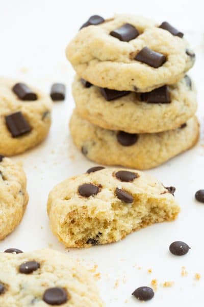 Vegan Chocolate Chip Cookies | Baking For Happiness