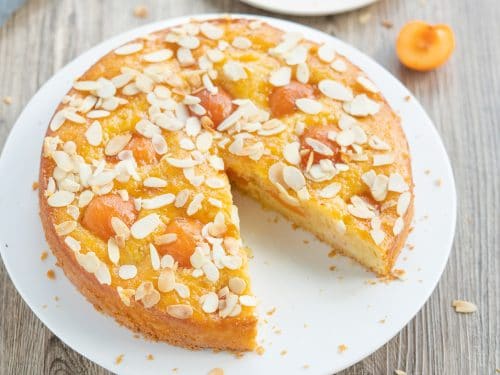 Apricot Cream Cheese Coffee Cake - Turning the Clock Back
