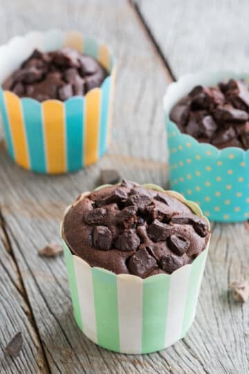 Chocolate Muffins with Oil
