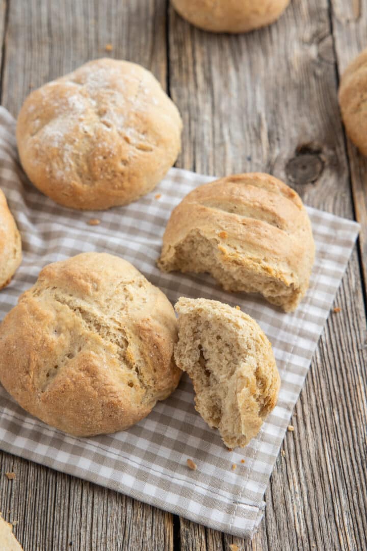 buns with dry yeast