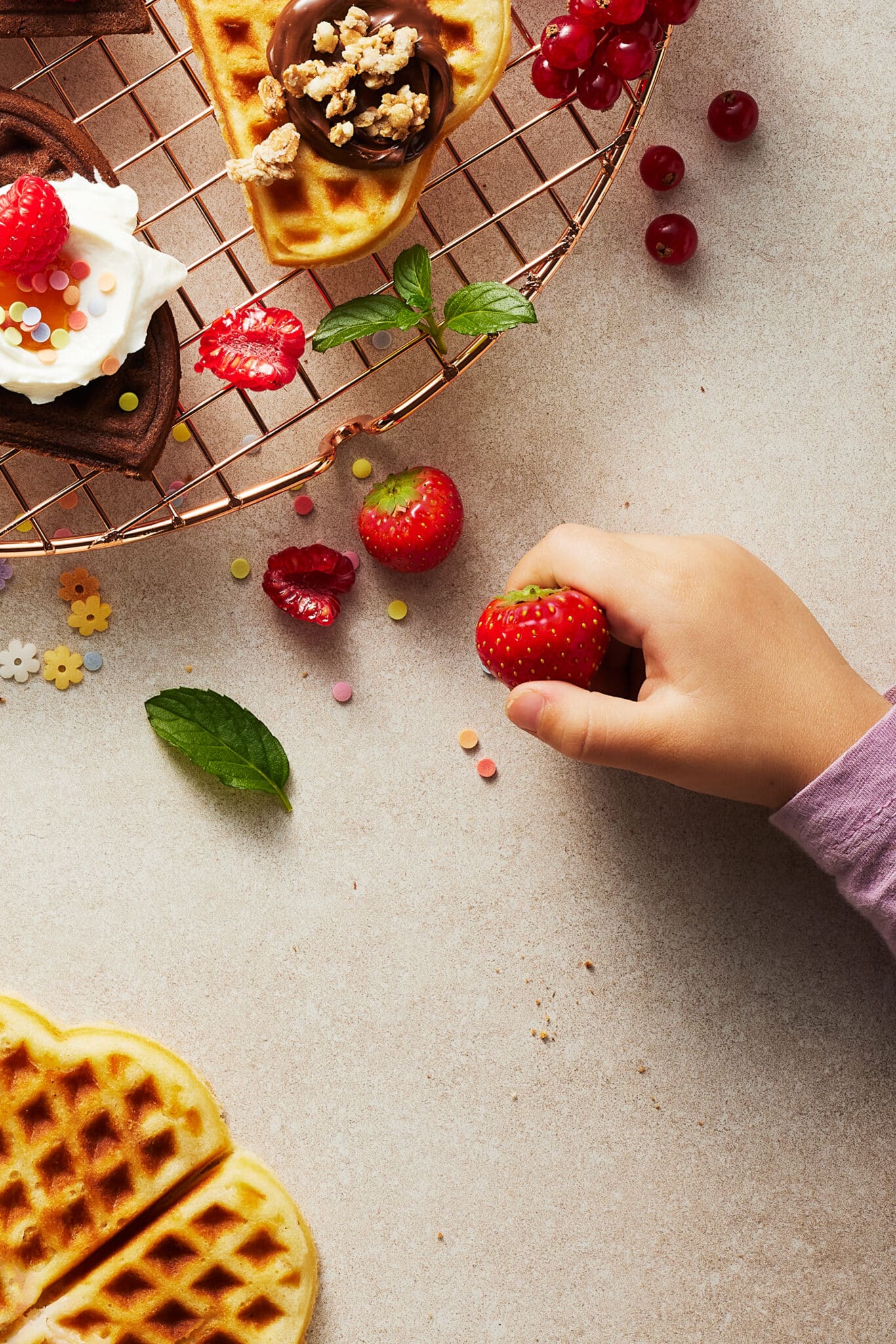 waffles-topped-with-fresh-fruit